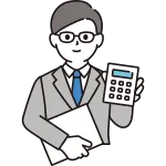 Accounting Man Upper Body SVG Icon